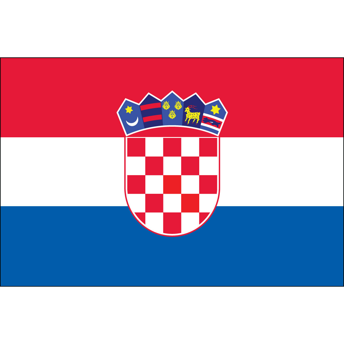 Croatia (UN) Flag and Banner Indianapolis