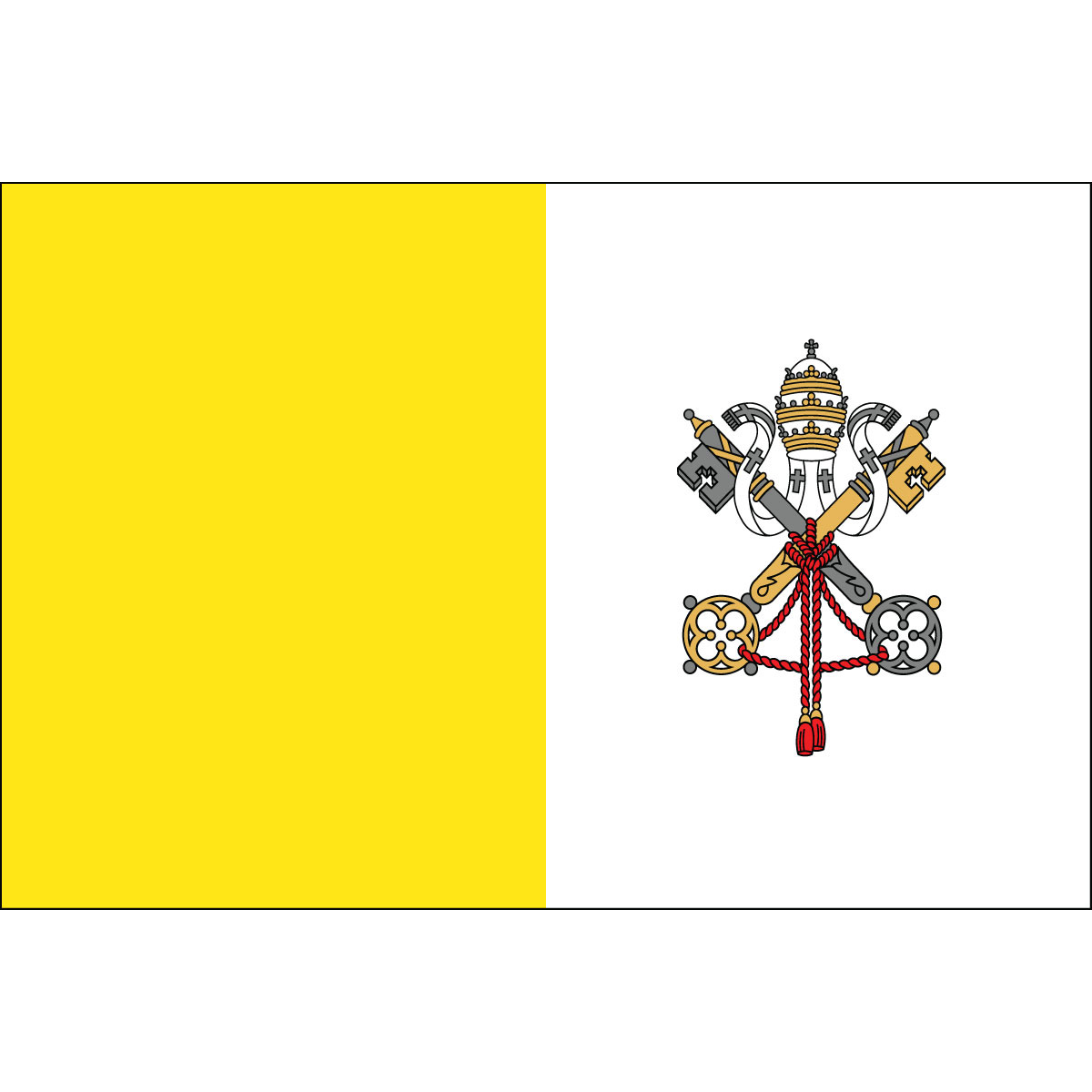 Vatican City (Papal)  Flag and Banner Indianapolis