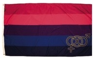 Bisexual Flag 3' x 5'