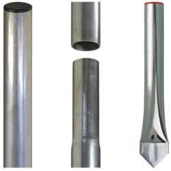 Aluminum Feather Flagpole - for 7' x 17" Feather Flags