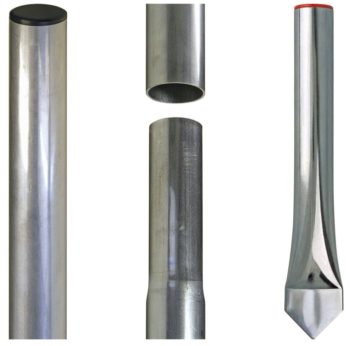 Aluminum Feather Flagpole - for 7' x 17" Feather Flags