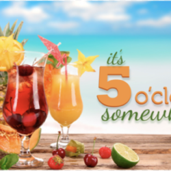 5 O'Clock Boutique Flag